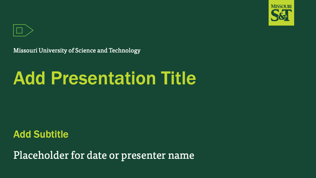 Green Slide Presentation